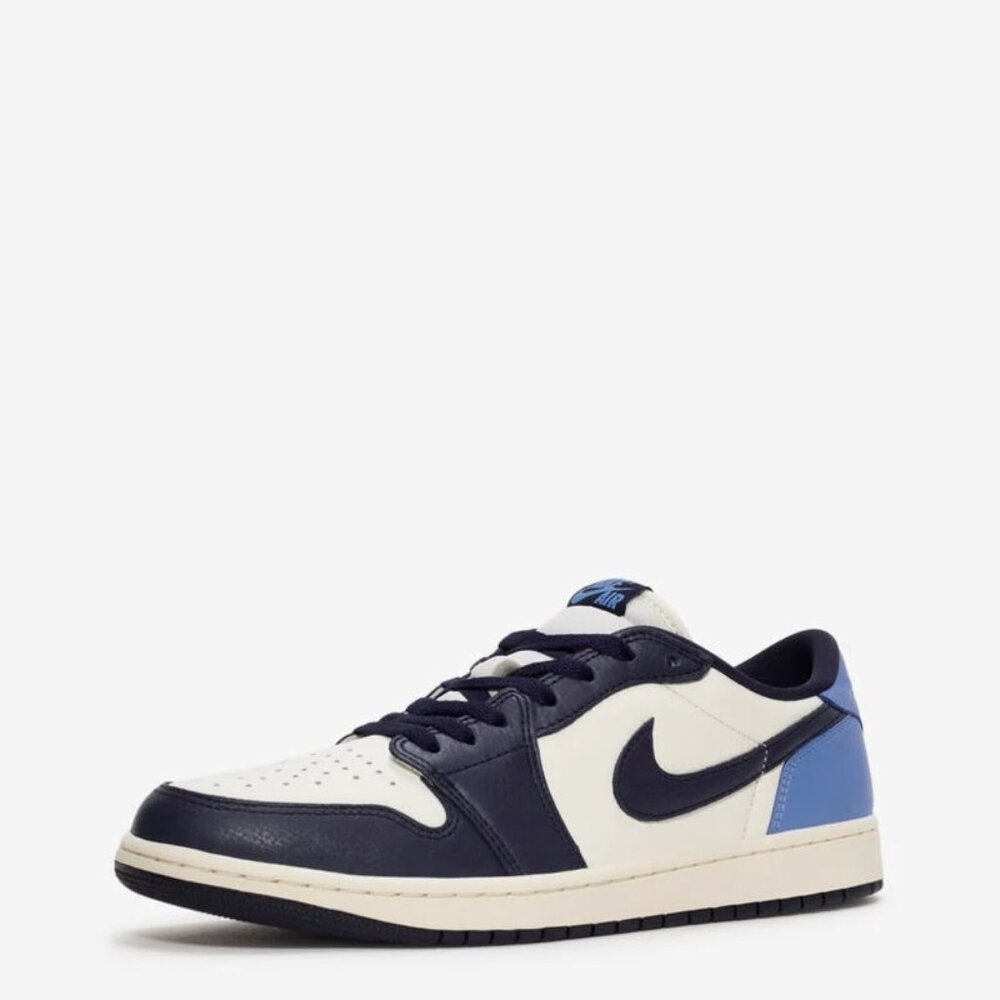 Nike Jordan 1 Low OG Obsidian Blue White UNC Mens Shoes CZ0790-400 NEW Multi Sz - Picture 3 of 6